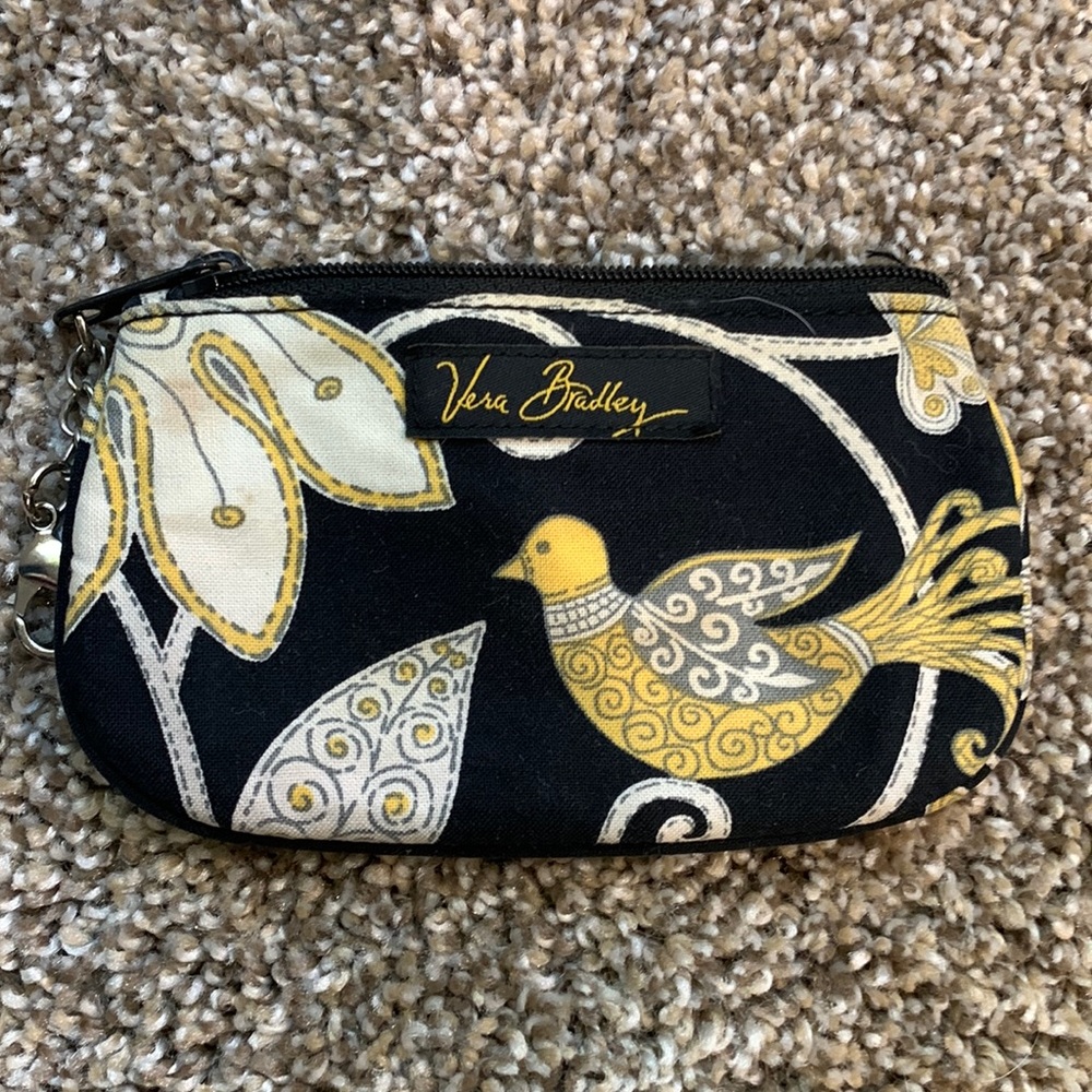 ⭐️ 3/$20⭐️ Vera Bradley Small Wallet, Yellow Bird (Retired Pattern)
